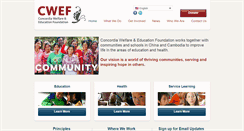 Desktop Screenshot of cwef.org.hk